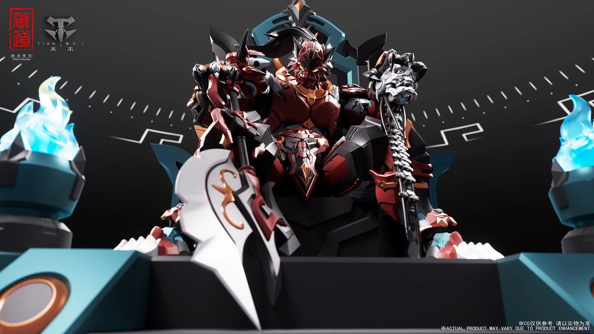 CangDao Mechanical Beast Palace CD-FB-01 Tiger Vanguard Action Figure - Image 4