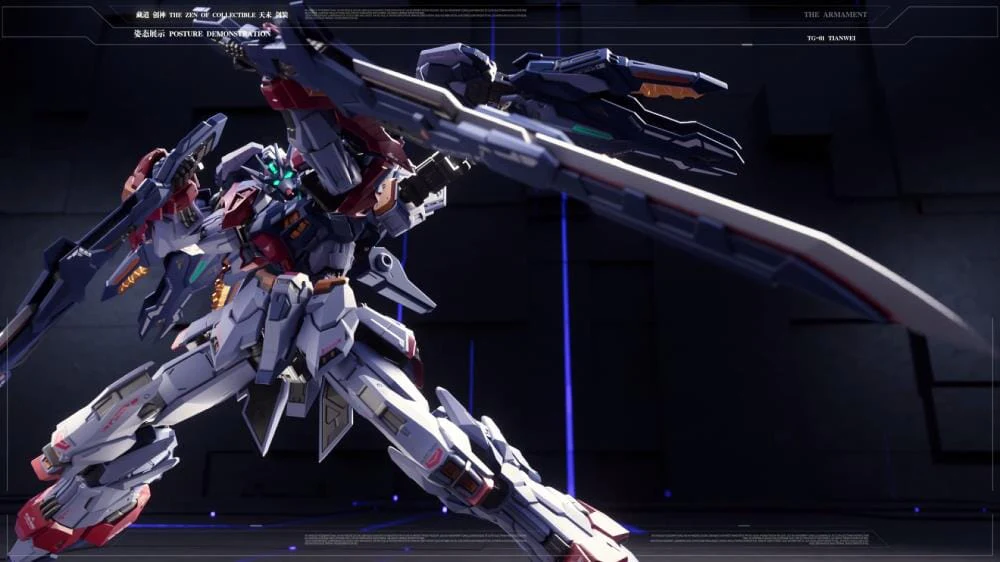 CangDao CD-TG01 TianWei 1/100 Scale Figure - Image 4
