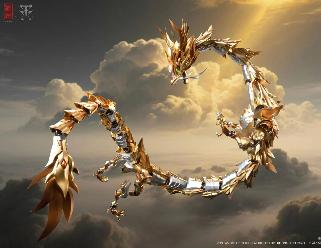 CangDao Model CD-DB-01WF Azure Dragon Golden Version - Image 4