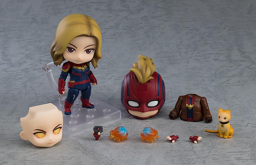 Captain Marvel Nendoroid No.1154-DX Captain Marvel (Hero's Edition) - Image 9