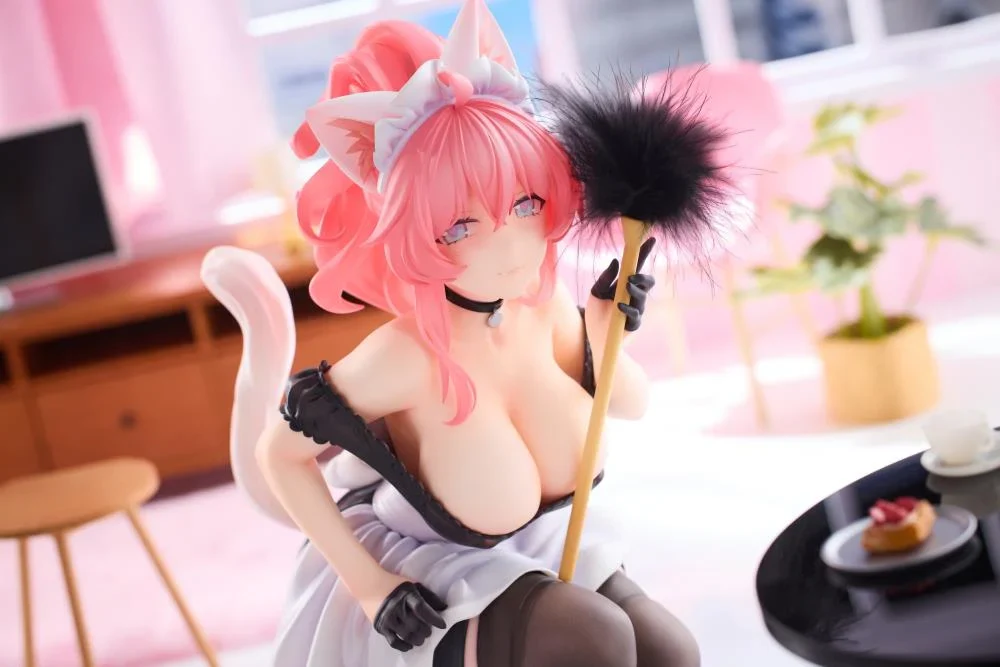 Cat's Thought Maid Cat Mo-chan 1/4 Scale Figure - Image 5