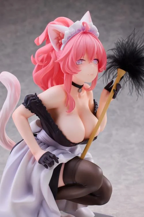 Cat's Thought Maid Cat Mo-chan 1/4 Scale Figure - Image 9