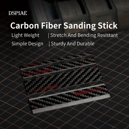 DSPIAE CB-S Carbon Fiber Polishing Board Flat Angle Set - Image 2