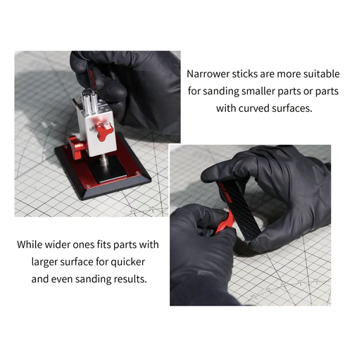 DSPIAE CB-S Carbon Fiber Polishing Board Flat Angle Set - Image 5