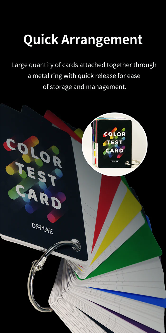 DSPIAE CC-01 Model Paint Color Test Card - Image 4