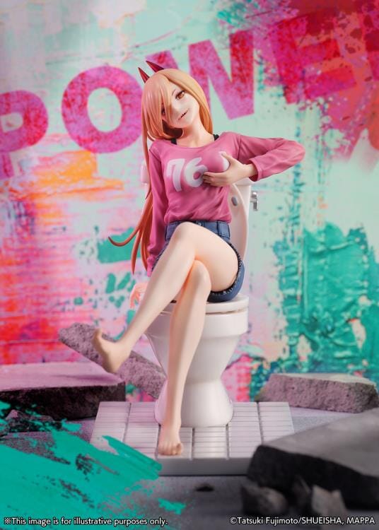 Chainsaw Man Power 1/7 Scale Shibuya Scramble Figure - Image 3