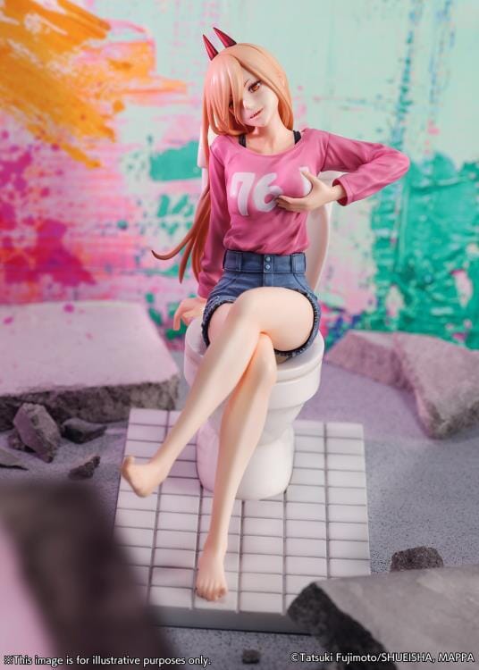 Chainsaw Man Power 1/7 Scale Shibuya Scramble Figure - Image 6