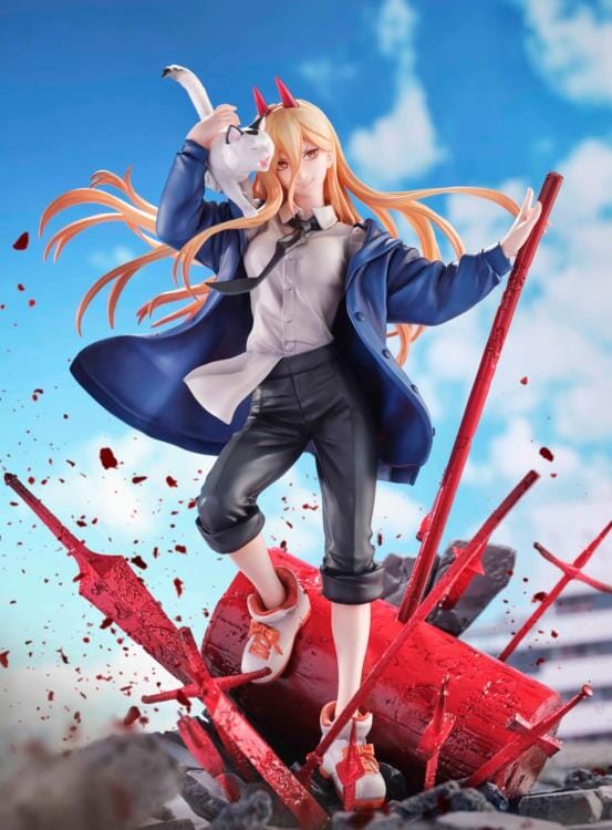 Chainsaw Man S-Fire Power & Meowy 1/7 Scale Figure - Image 3