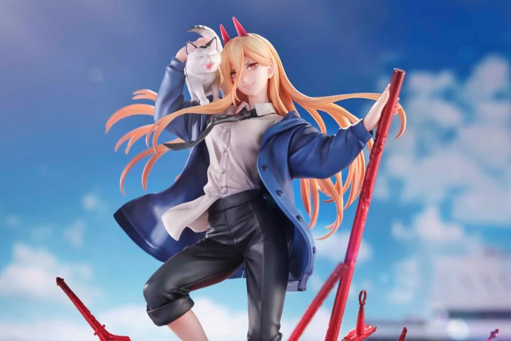 Chainsaw Man S-Fire Power & Meowy 1/7 Scale Figure - Image 4