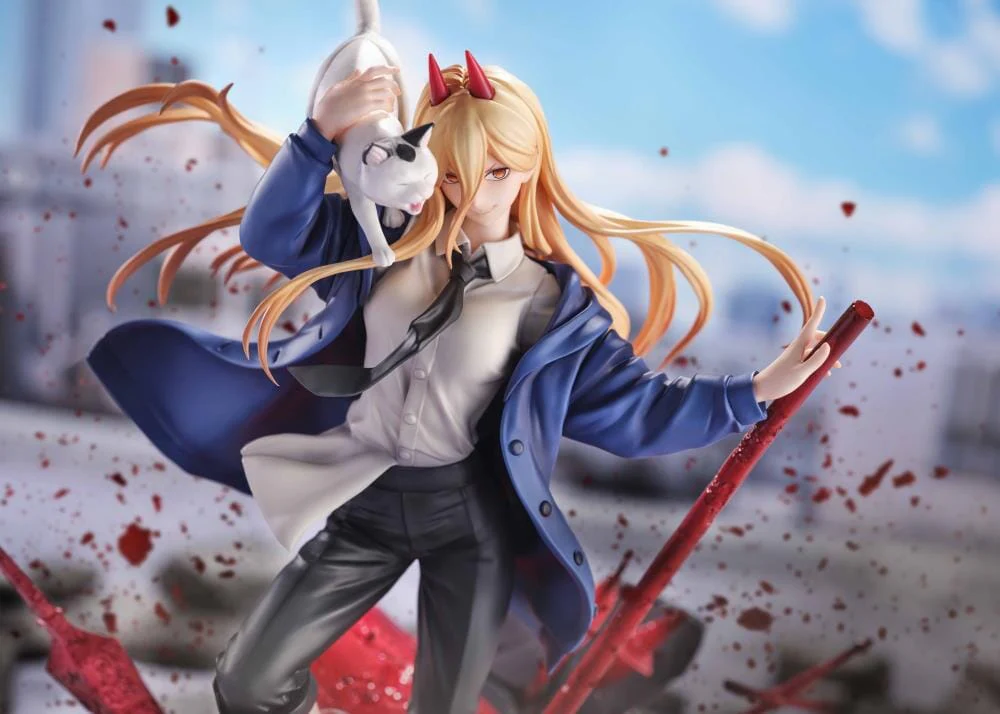 Chainsaw Man S-Fire Power & Meowy 1/7 Scale Figure - Image 5