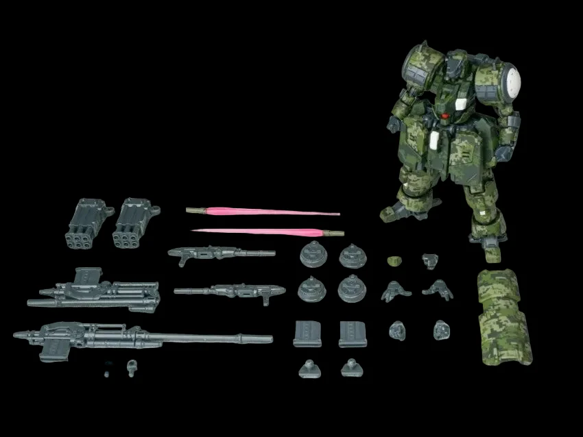 Chief Continent 1/144 Super Dynamic Cavalry Zarov (Camo) Model Kit - Image 3