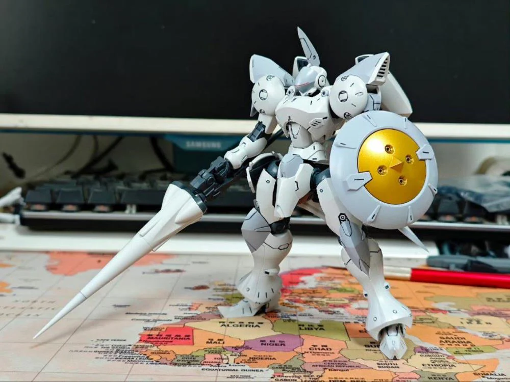 Chief Continent Super Dynamic Cavalry Actaeon High-Rank White Knight Action Figure - Image 2