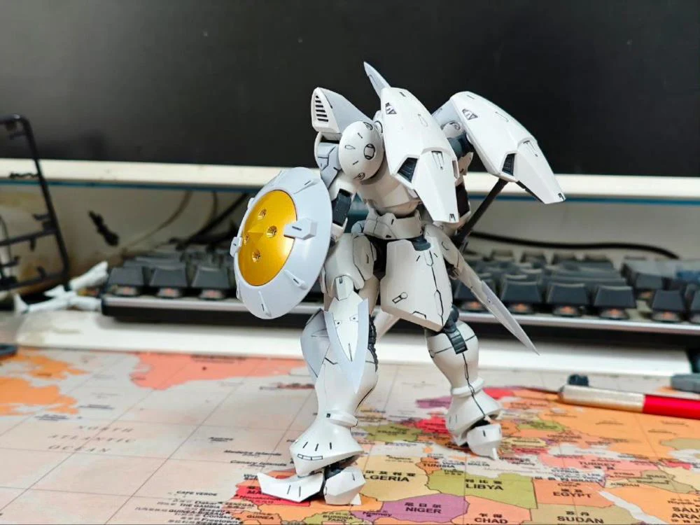 Chief Continent Super Dynamic Cavalry Actaeon High-Rank White Knight Action Figure - Image 3