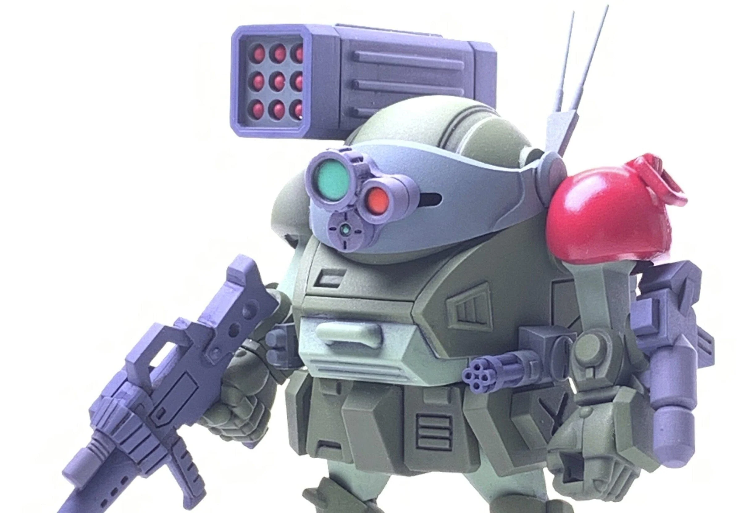 Choi-Pla No.015 Scopedog Red Shoulder Custom