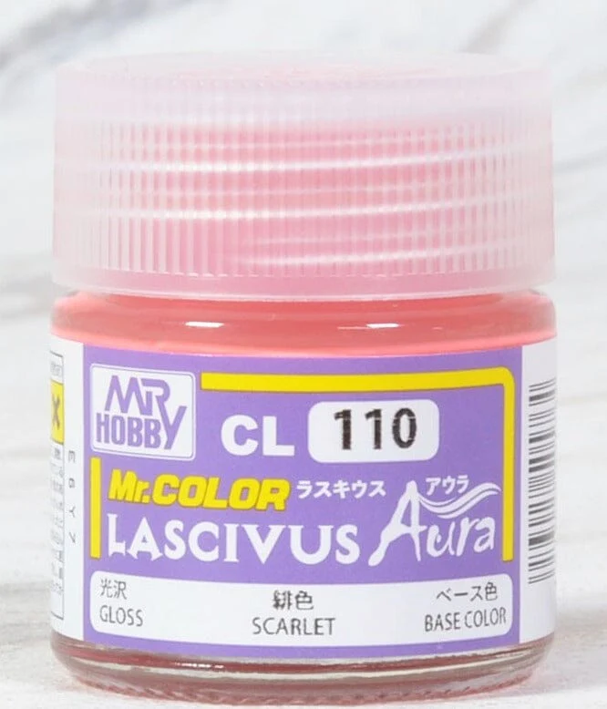 CL110 Mr. Color LASCIVUS Aura Gloss Scarlet 10ml