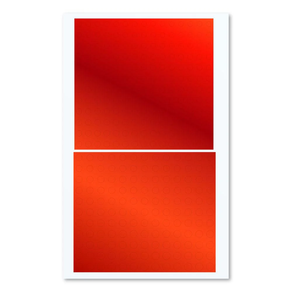 Circular Metallic seal M(3.0 - 4.6mm) Red(1pc)