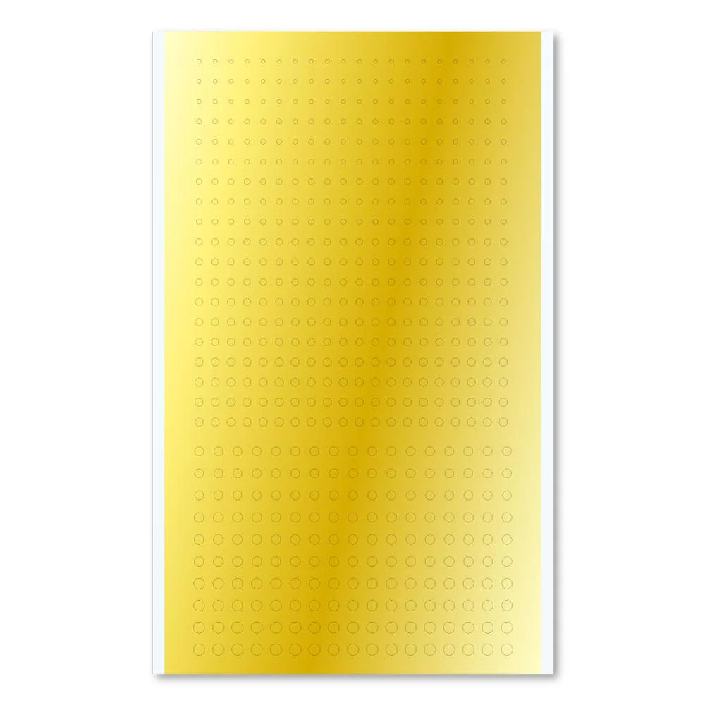 Circular Metallic seal S(1.0-2.8mm) Gold(1pc)