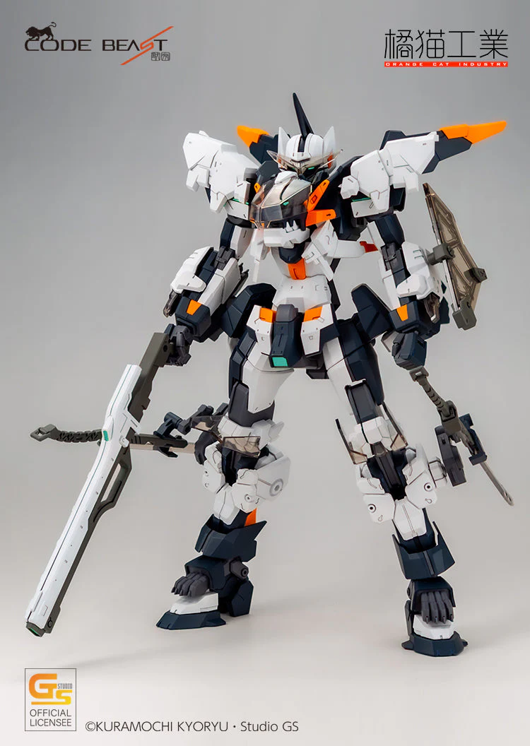 Code Beast Series Hundred Edge Arma Ver 1/100 Scale Model Kit - Image 3