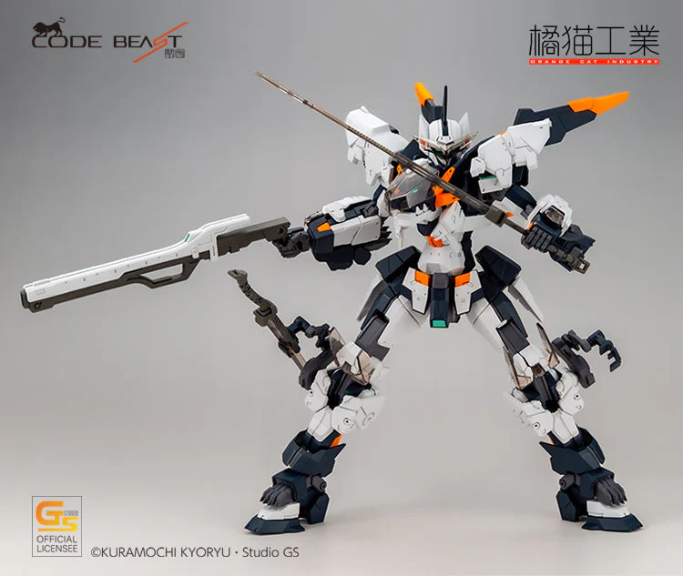 Code Beast Series Hundred Edge Arma Ver 1/100 Scale Model Kit - Image 6
