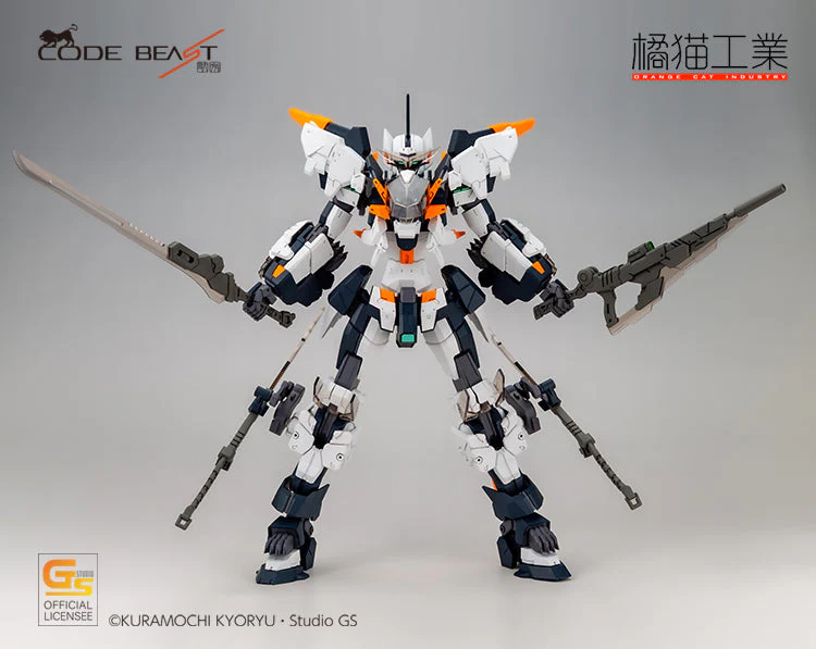 Code Beast Series Hundred Edge Arma Ver 1/100 Scale Model Kit - Image 7