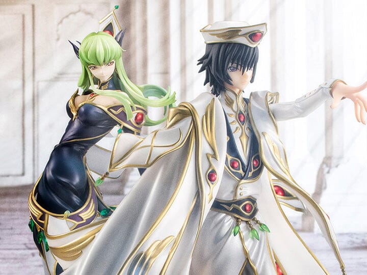 Code Geass Lelouch of the Rebellion R2 Precious G.E.M. Lelouch vi Britannia and C.C. (Britannian Costume Ver.) Set