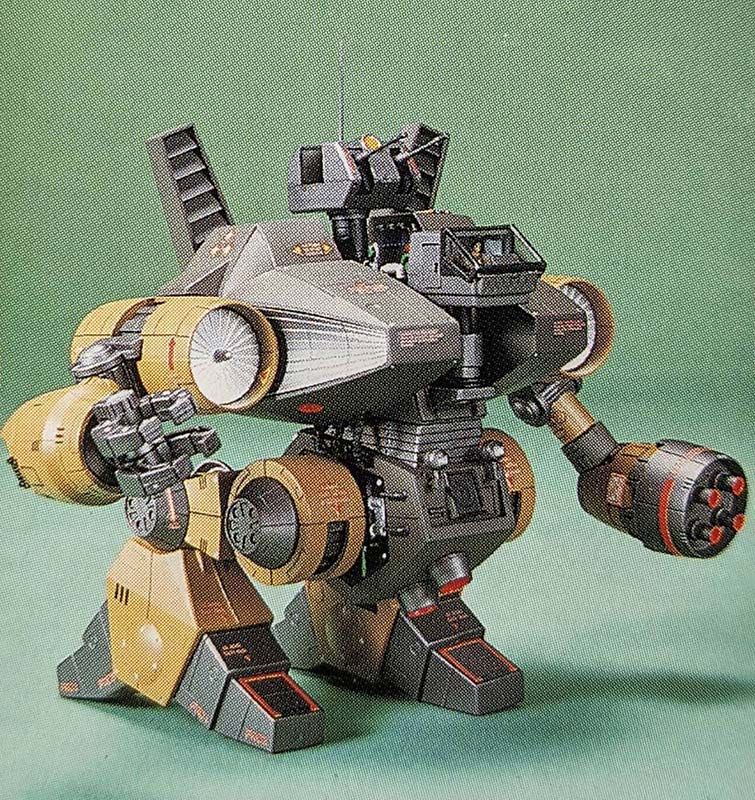 Combat Mecha Xabungle WM. Dugger Type 1/100 Scale Model Kit - Image 10