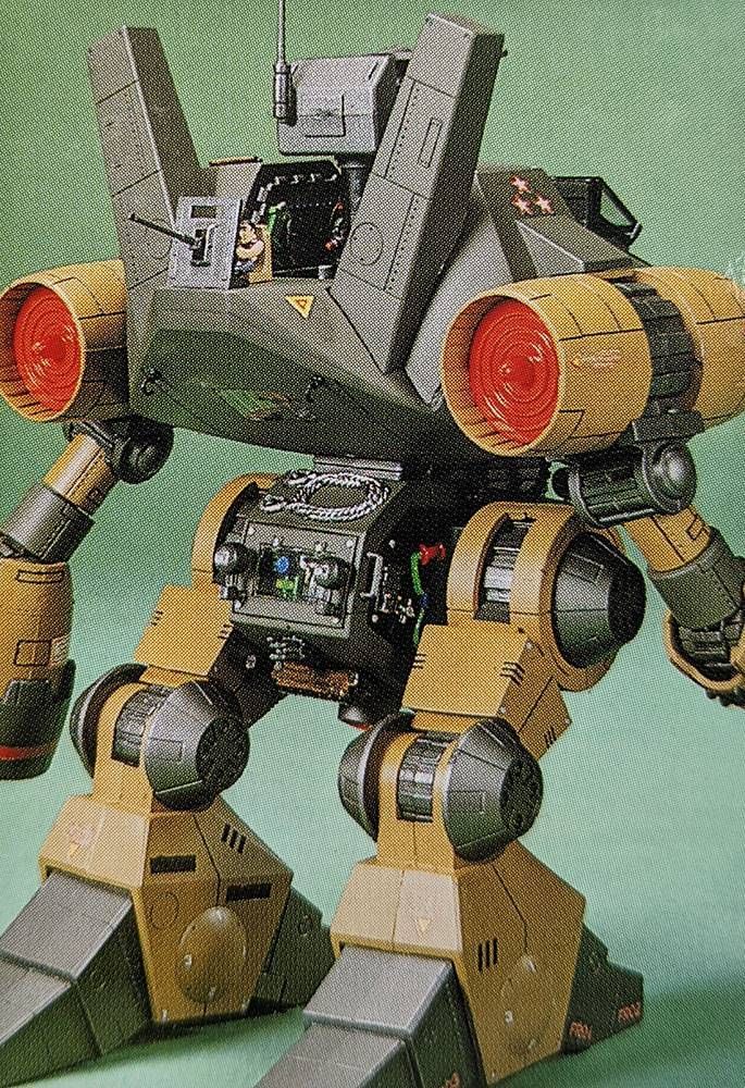Combat Mecha Xabungle WM. Dugger Type 1/100 Scale Model Kit - Image 5