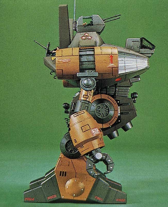 Combat Mecha Xabungle WM. Dugger Type 1/100 Scale Model Kit - Image 7