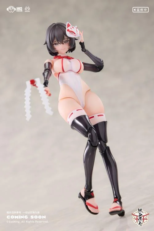 Combat Priestess Kikyou Uefuji 1/12 Scale Action Figure (With Bonus) - Image 11