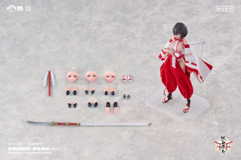 Combat Priestess Kikyou Uefuji 1/12 Scale Action Figure (With Bonus) - Image 17