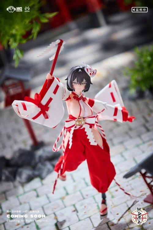 Combat Priestess Kikyou Uefuji 1/12 Scale Action Figure (With Bonus) - Image 3