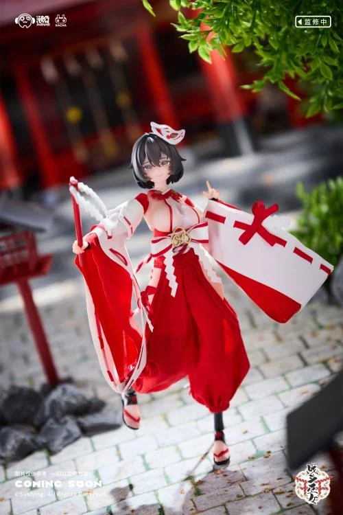 Combat Priestess Kikyou Uefuji 1/12 Scale Action Figure (With Bonus) - Image 4