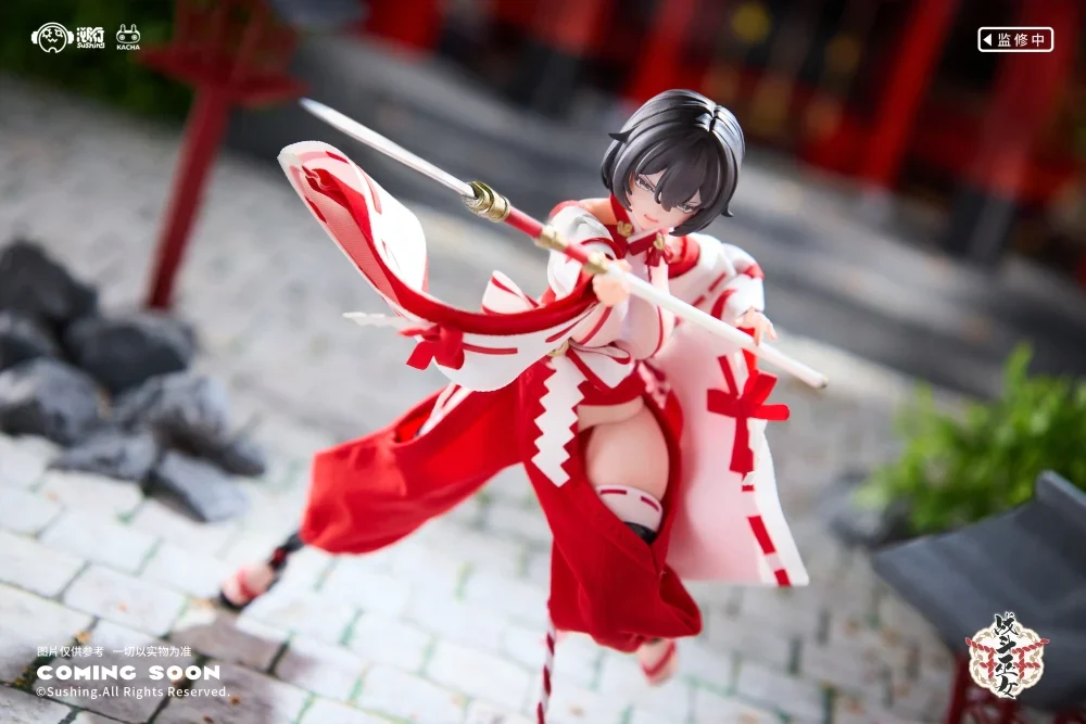 Combat Priestess Kikyou Uefuji 1/12 Scale Action Figure (With Bonus) - Image 6
