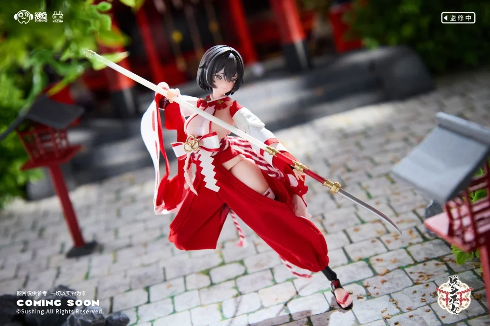 Combat Priestess Kikyou Uefuji 1/12 Scale Action Figure (With Bonus) - Image 7