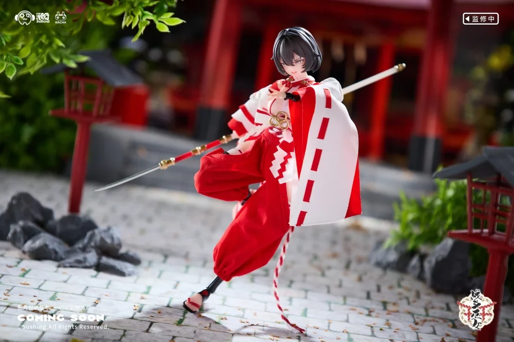 Combat Priestess Kikyou Uefuji 1/12 Scale Action Figure (With Bonus) - Image 8