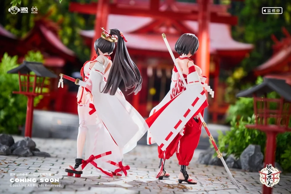Combat Priestess Kikyou Uefuji 1/12 Scale Action Figure (With Bonus) - Image 9