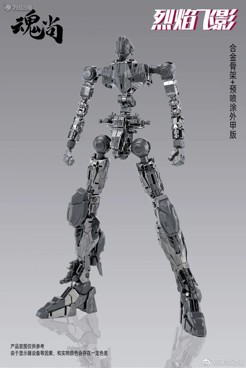 1/100 Flame SHADOW PLASTIC MODEL KIT Metal Frame Ver - Image 13