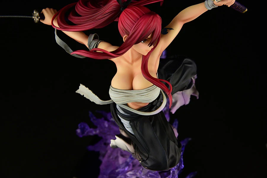Fairy Tail Erza Scarlet the Samurai (Shikkoku Ver.) 1/6 Scale Figure - Image 14