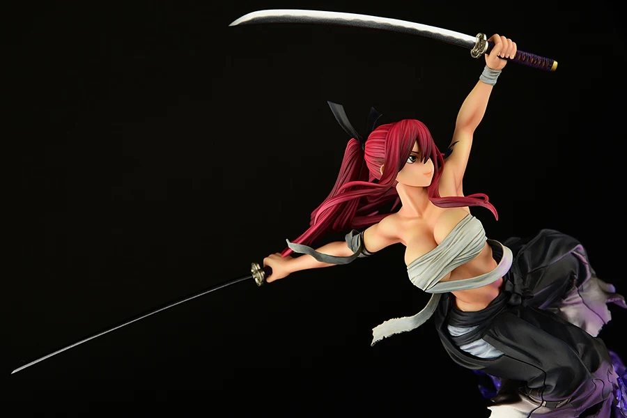 Fairy Tail Erza Scarlet the Samurai (Shikkoku Ver.) 1/6 Scale Figure - Image 15