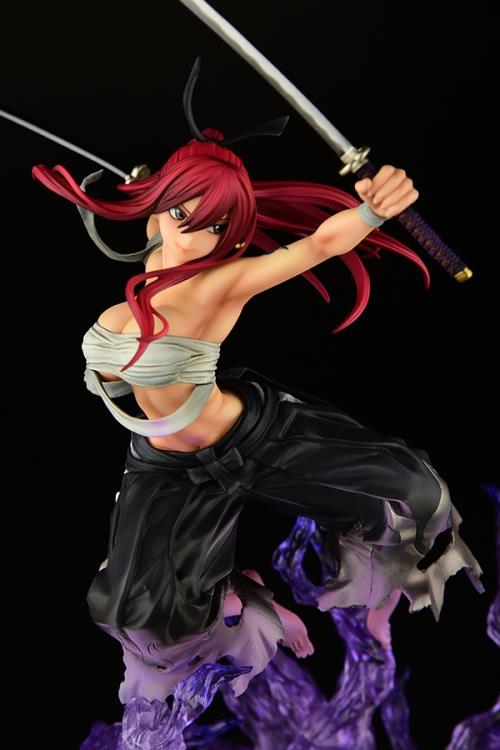 Fairy Tail Erza Scarlet the Samurai (Shikkoku Ver.) 1/6 Scale Figure - Image 2