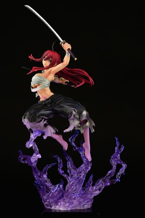 Fairy Tail Erza Scarlet the Samurai (Shikkoku Ver.) 1/6 Scale Figure - Image 3