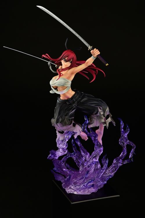 Fairy Tail Erza Scarlet the Samurai (Shikkoku Ver.) 1/6 Scale Figure - Image 5