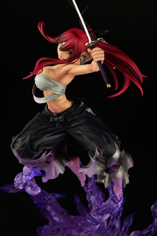 Fairy Tail Erza Scarlet the Samurai (Shikkoku Ver.) 1/6 Scale Figure - Image 6