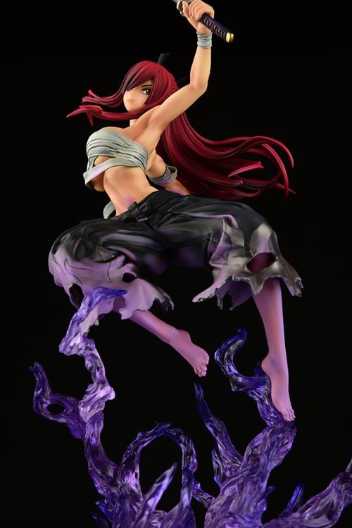 Fairy Tail Erza Scarlet the Samurai (Shikkoku Ver.) 1/6 Scale Figure - Image 7