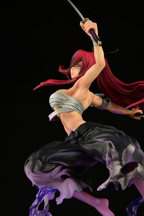 Fairy Tail Erza Scarlet the Samurai (Shikkoku Ver.) 1/6 Scale Figure - Image 8