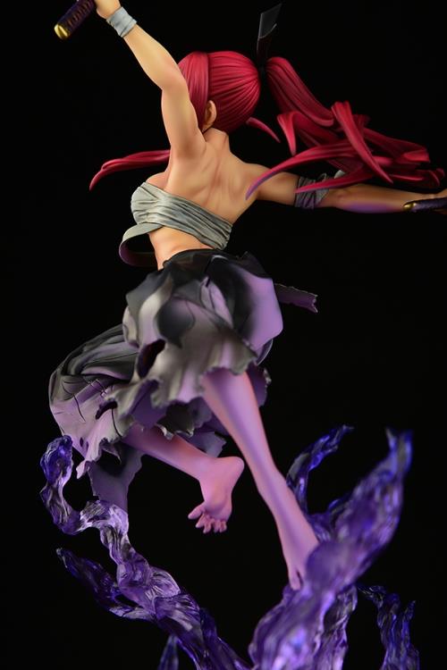 Fairy Tail Erza Scarlet the Samurai (Shikkoku Ver.) 1/6 Scale Figure - Image 9