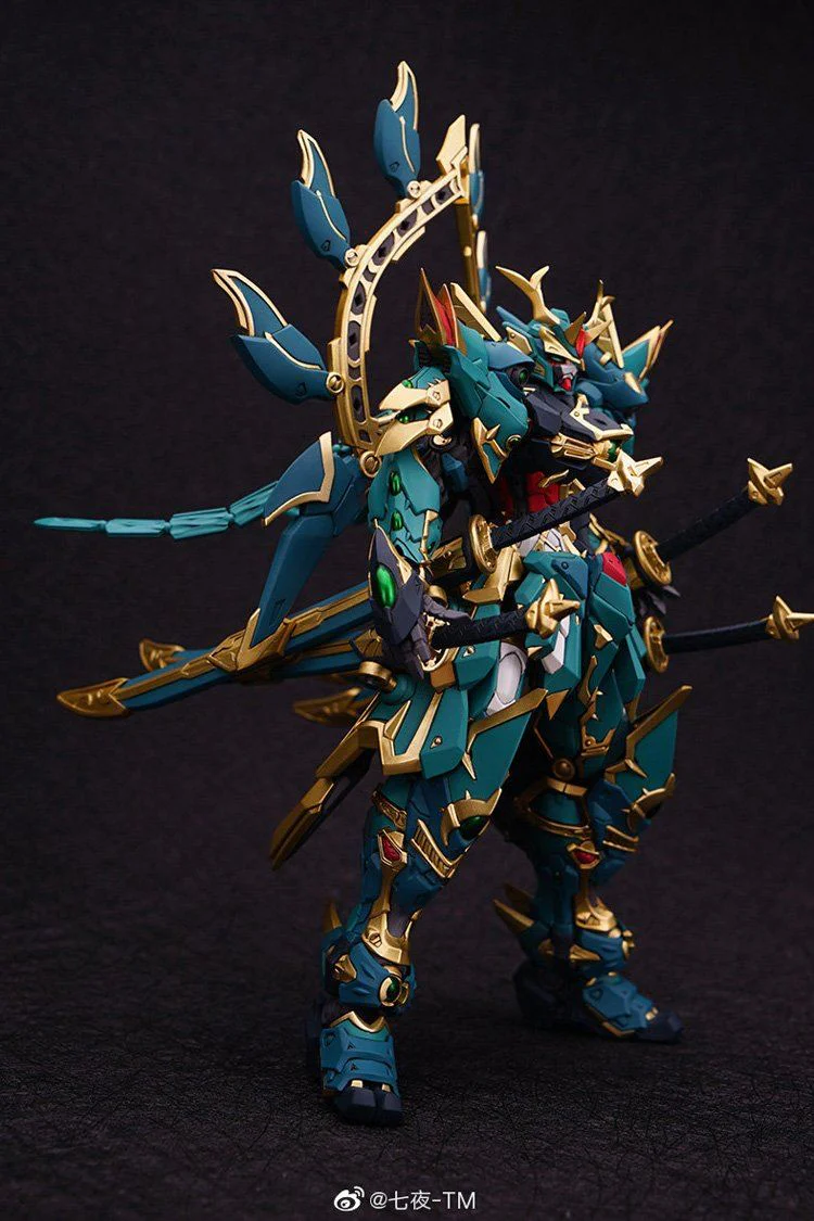 Legend of Star General CD-01 CangDao Model Azure Dragon Metal Build 1/72 - Image 2