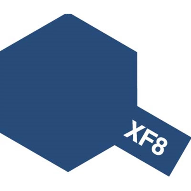 Tamiya Color Blue Mini Acrylic Flat Finish XF-8 - Image 2