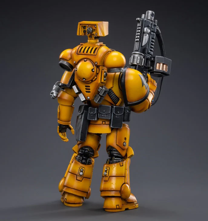Warhammer 40K Imperial Fists Intercessors Brother Marine 1/18 Scale Figure - Image 3