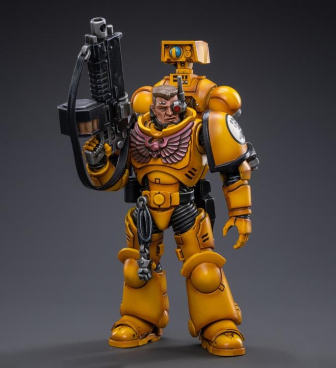 Warhammer 40K Imperial Fists Intercessors Brother Marine 1/18 Scale Figure - Image 4